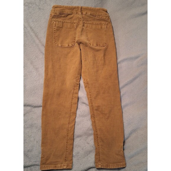 Altar'd State Women Brown Denim Cargo Straight Button-Roll-Up-Leg Size 27 - Picture 10 of 16